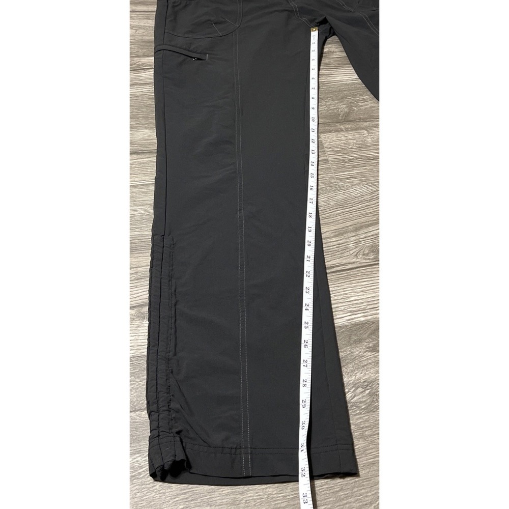 Kuhl Women's Durango Performance Style Cargo Pocket Black Pants Size 12 (34x32) - Picture 11 of 12